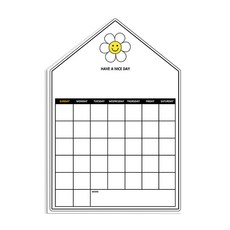 멜팅스튜디오 냉장고 자석 메모 화이트 보드 Bombom Smile Home