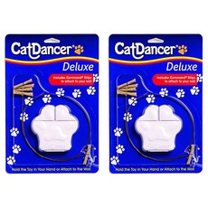 CatDancer 貓咪手掌造型鋼絲逗貓玩具, 混色, 2個