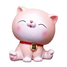 JHCompany 발그레 고양이 저금통, 베이지, 1개