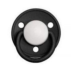 BIBS 高級奶嘴, 0~36個月, Black White, 1個