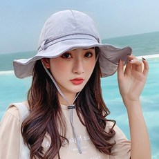 QS SPORTS 喇叭漁夫帽, 灰色