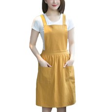 Ahope 圍裙, 黃色, 1個