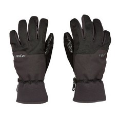 WEDZE 成人滑雪手套 300, 黑色的