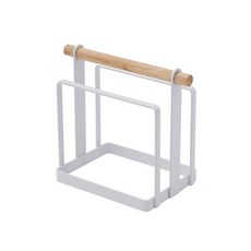 北歐木質砧板架單品 RD_457, 白色的, 1個