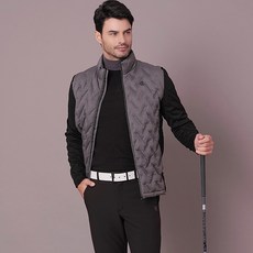 Cleveland GOLF 男款鵝絨混合高爾夫球背心 CGKMJK655