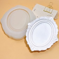 AngleThing 210mm大尺寸現代仿古橢圓框矽膠模具, 大尺寸現代仿古橢圓形框架