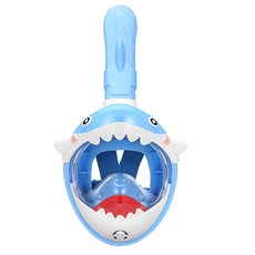 SNEFF 兒童用鯊魚浮潛面鏡 SMT-2300, 藍色