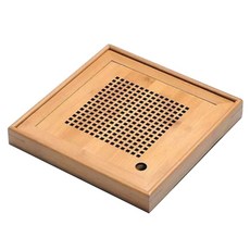 茶道茶點竹製托盤 大型, 單一顏色, 1個