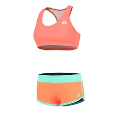 VENDIS 女性運動Bra Top比基尼 F702 + 短褲 A155
