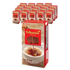 LOTTE 樂天 Ghana 奶茶風味巧克力, 60克, 20個