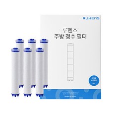 RUHENS 水槽過濾器替換濾芯 WCS-300 RB, 白色的, 6個