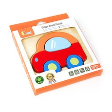 VIGA 嬰兒拼圖車, 1個, 5件