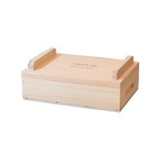 VERNE 多功能扁柏木製方形附蓋蒸籠, 36 x 25 x 12.5 厘米, 1個