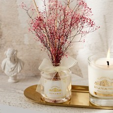 Dunamis 櫻花擴香瓶 白色容器 雙色粉紅, 婚禮日, 1個