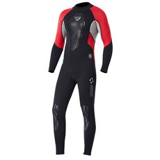 DIVE&SAIL 自由潛水潛水服 3 毫米, 紅色的