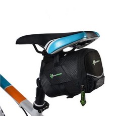 ROCKBROS 自行車馬鞍包 RB-C10-BK, 黑色的, 1個