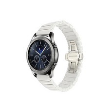 갤럭시기어 22mm 세라믹 밴드 + 사이즈 조절용 유심핀, 화이트(밴드), 1세트