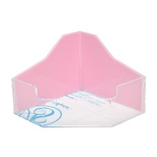 햄스터 아크릴 코너 화장실, 핑크, 1개