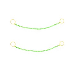 螢光色交通錐鏈條掛架, 2個