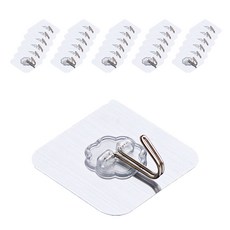 홈엔픽 매직 후크, 투명, 100개