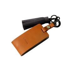 제렌폴 현대 스마트키 케이스, 카멜브라운(케이스) + 멜란지그레이(태슬), 현대 ZH09