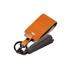 제렌폴 현대 스마트키 케이스, 카멜브라운(케이스) + 멜란지그레이(태슬), 현대 ZH05