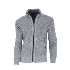 Ferra US 男士基本款針織高爾夫開衫拉鍊 COPR7003W0