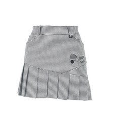 Ferra US 女式跨度格紋褶襉高爾夫球裙 ASYE4111W0