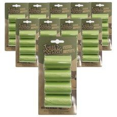 寵物用拾便袋補充包 4入, 單一顏色, 10個