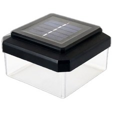 MIREU 太陽能 LED 太陽能柱帽庭院燈 90, 黃色的