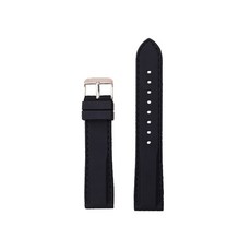 코쿼드 갤럭시 워치 42mm 20mm 스티치 우레탄 밴드, 블랙 + 블랙, 1개