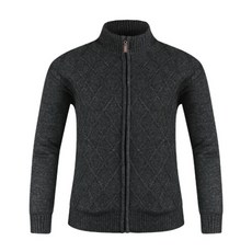 PARK TOWN 男士拉絨全拉鍊針織開衫 RM20W810