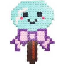 Block N Story Deform圖案 5-6 棒棒糖, 混色, 1個