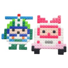 Block N Story Dform積木組合包 直升機救護車, 混合色, 1個