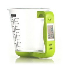 LCD電子量杯 1個, 路 913, 綠色