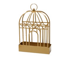 活著的Edge鳥籠線條蚊香支架, B金