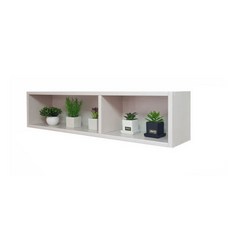 A6 Mart浴室收納櫃 800*190*170mm, 象牙白, 1組