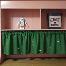 Design S'all 短簾與遮蔽簾 多用途刺繡窗簾, 聖誕節