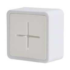 簡約方形毛巾架 廚房抹布架, 白色, 1個