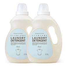 ECOBLANC 孩童洗衣精 2.1L, 2罐