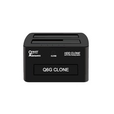 QUALITY ASSURANCE 2BAY 硬碟擴充座 Q6G CLONE + USB 3.0 連接線 + 電源供應器