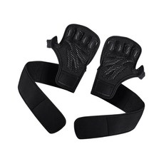 아리코 헬스 트레이닝 크로스핏 장갑 양쪽 세트, 블랙, 1개