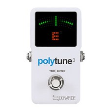 tc electronic 6弦同時調音 PolyTune 3 效果器調音器 緩衝器, 單一商品, 混合色