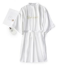 Ahope 絲綢婚禮浴袍套組 XL, TYPE10, 1個