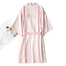 Ahope 時尚絲質婚禮浴袍 XXL, TYPE08, 1個