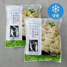 김구원선생 국산두부로 만든 전통만두 (냉동), 560g, 2개