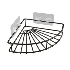 심플 부채 코너 선반 랙, 1개