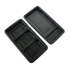 2格餐盒 GS 黑色+3格餐盒, 100套