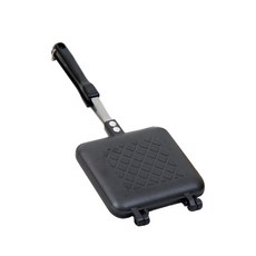 多功能單柄圓形三明治烤盤, 35*15*13cm, 1個