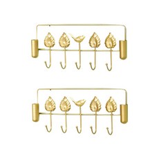 花瓶底座衣架, 金色, 2個